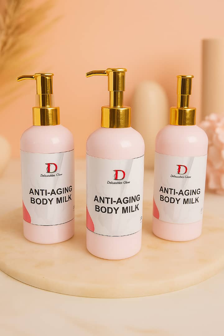 Anti aging body milk