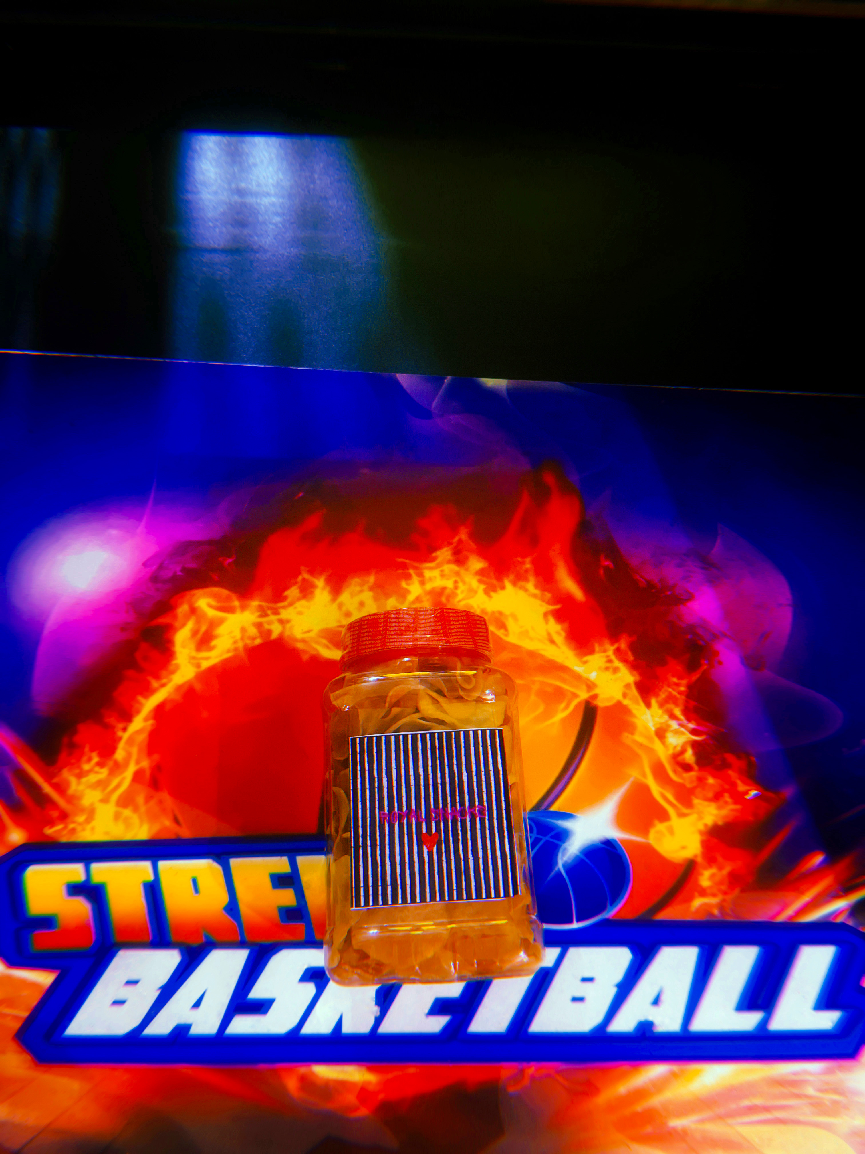 ROYAL SNACK$ CHIPS JAR